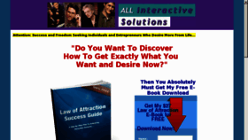 What Allinteractivesolutions.com website looked like in 2015 (8 years ago)