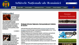 What Arhivelenationale.ro website looked like in 2015 (8 years ago)