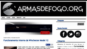What Armasdefogo.org website looked like in 2015 (8 years ago)
