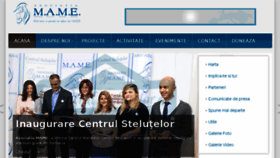 What Asociatiamame.com website looked like in 2015 (8 years ago)