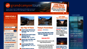 What Allgrandcanyontours.com website looked like in 2015 (8 years ago)
