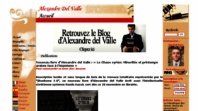 What Alexandredelvalle.com website looked like in 2015 (8 years ago)