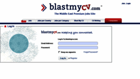 What App.blastmycv.com website looked like in 2015 (8 years ago)