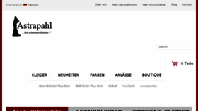 What Astrapahl.com website looked like in 2015 (8 years ago)