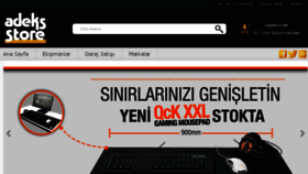 What Adeksstore.com website looked like in 2015 (8 years ago)