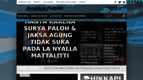What Analisapublik.com website looked like in 2015 (8 years ago)