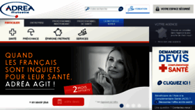 What Adrea-mutuelle-alpesdauphine.fr website looked like in 2015 (8 years ago)