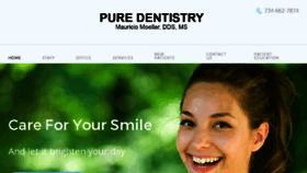 What A2dental.com website looked like in 2015 (8 years ago)