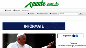 What Apunterd.com website looked like in 2015 (8 years ago)