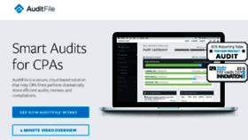 What Auditfile.com website looked like in 2015 (8 years ago)