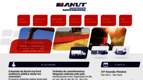 What Anut.org.br website looked like in 2015 (8 years ago)