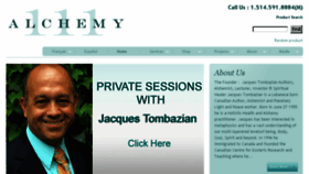 What Alchemy111.com website looked like in 2015 (8 years ago)