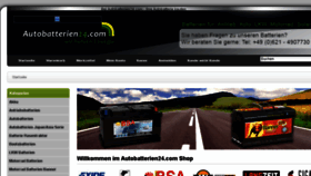What Autobatterien24.com website looked like in 2015 (8 years ago)