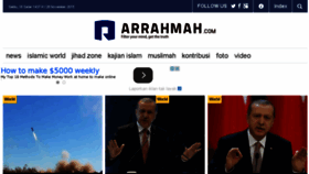 What Arrahmah.id website looked like in 2015 (8 years ago)