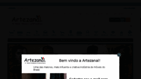 What Artezanal.com website looked like in 2015 (8 years ago)
