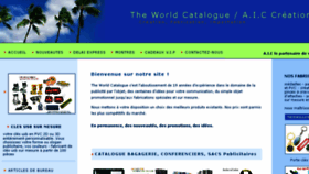 What Aic-creations.fr website looked like in 2015 (8 years ago)