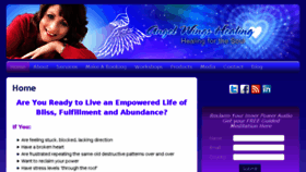 What Angelwings-healing.com website looked like in 2015 (8 years ago)