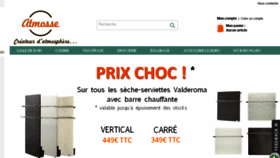What Atmosse.fr website looked like in 2015 (10 years ago)