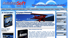 What Aviatorsoft.com website looked like in 2015 (8 years ago)