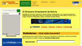 What Amarillasbolivia.net website looked like in 2015 (9 years ago)