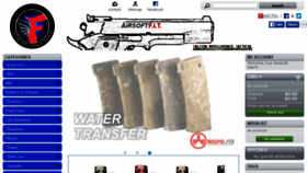 What Airsoftfit.com website looked like in 2015 (8 years ago)