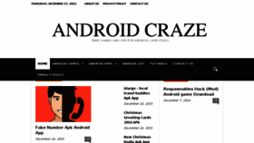 What Androidcraze.net website looked like in 2015 (8 years ago)