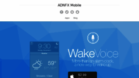 What Adnfxmobile.fr website looked like in 2015 (8 years ago)