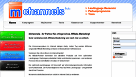 What Affiliate-landingpage.de website looked like in 2015 (8 years ago)
