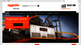 What Aggreko.no website looked like in 2015 (8 years ago)