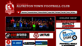 What Alfretontownfc.com website looked like in 2015 (8 years ago)