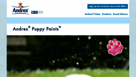 What Andrexpuppypoints.com website looked like in 2015 (8 years ago)
