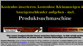 What Anzeigenschleuder-24.de website looked like in 2015 (8 years ago)