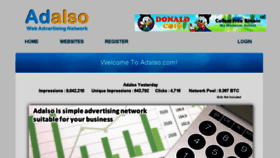 What Adalso.net website looked like in 2015 (8 years ago)