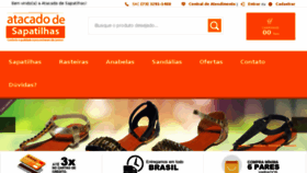 What Atacadodesapatilha.com.br website looked like in 2015 (8 years ago)