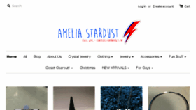 What Ameliastardust.nyc website looked like in 2015 (8 years ago)