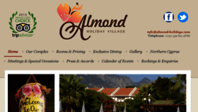 What Almond-holidays.com website looked like in 2015 (8 years ago)