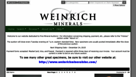 What Auction.danweinrich.com website looked like in 2015 (8 years ago)