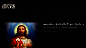 What Americancatholictruthsociety.com website looked like in 2015 (8 years ago)