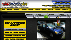 What Automatchplus.com website looked like in 2015 (8 years ago)
