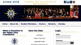 What Alphazeta.org website looked like in 2015 (8 years ago)