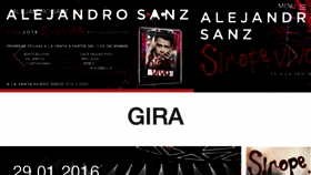 What Alejandrosanz.com website looked like in 2016 (8 years ago)