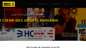 What Au-coeur-des-droits-humains.fr website looked like in 2016 (8 years ago)