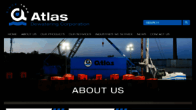 What Atlasdewatering.com website looked like in 2016 (8 years ago)