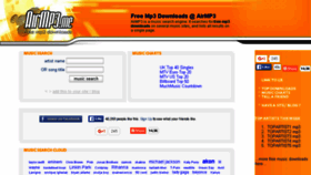 What Airmp3.me website looked like in 2016 (8 years ago)
