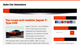 What Auto-carinsurance.com website looked like in 2016 (8 years ago)