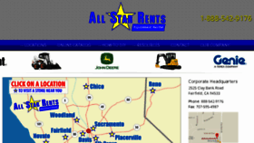 What Allstarrents.reachlocal.net website looked like in 2016 (8 years ago)