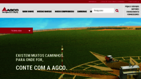 What Agco.com.br website looked like in 2016 (8 years ago)