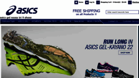 What Asicsoutlet.co.uk website looked like in 2016 (8 years ago)