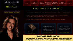 What Accidentlawyermaryland.com website looked like in 2016 (8 years ago)