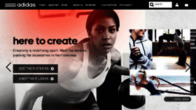 What Adidasoriginals.com website looked like in 2016 (8 years ago)